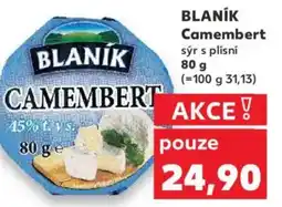 Kaufland BLANÍK Camembert sýr s plísní nabídka