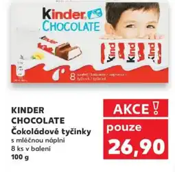Kaufland KINDER CHOCOLATE Čokoládové tyčinky nabídka
