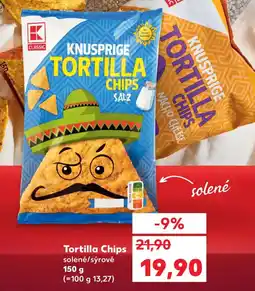 Kaufland Tortilla Chips solené/sýrové nabídka