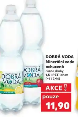 Kaufland DOBRÁ VODA Minerální voda ochucená nabídka