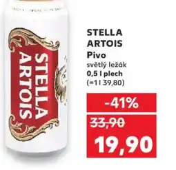 Kaufland STELLA ARTOIS Pivo nabídka