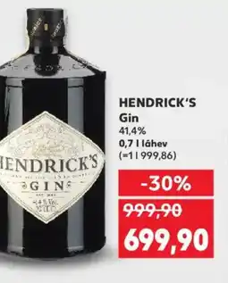 Kaufland HENDRICK'S Gin 41.4% nabídka