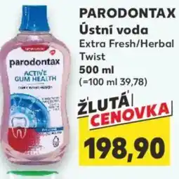 Kaufland PARODONTAX Ústní voda nabídka