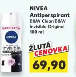 Kaufland NIVEA Antiperspirant nabídka