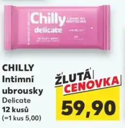 Kaufland CHILLY Intimní ubrousky Delicate nabídka