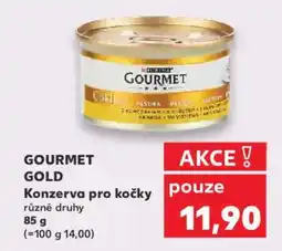 Kaufland GOURMET GOLD Konzerva pro kočky nabídka