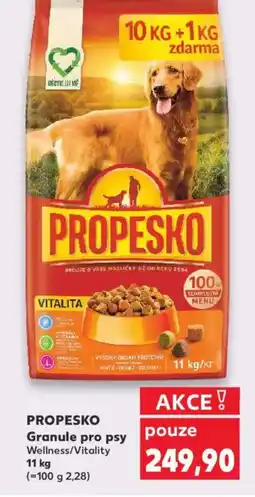Kaufland PROPESKO Granule pro psy nabídka