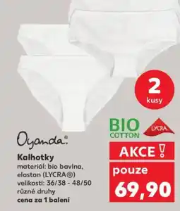 Kaufland Kalhotky nabídka