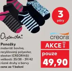 Kaufland Ponožky nabídka