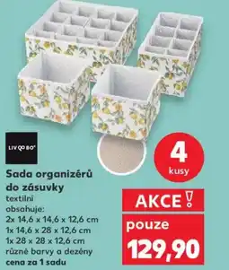 Kaufland Sada organizérů do zásuvky nabídka