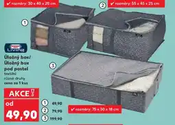 Kaufland Úložný box/ Úložný box pod postel nabídka