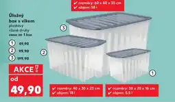 Kaufland Úložný box s víkem nabídka
