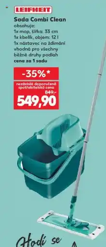 Kaufland LEIFHEIT Sada Combi Clean nabídka