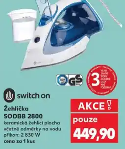 Kaufland Žehlička SODBB 2800 nabídka