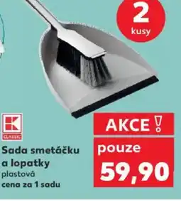 Kaufland Sada smetáčku a lopatky plastová nabídka