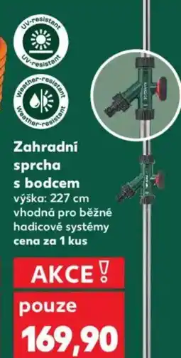 Kaufland Zahradní sprcha s bodcem nabídka