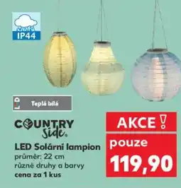 Kaufland LED Solární lampion nabídka