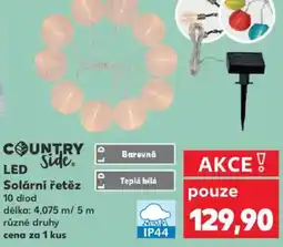 Kaufland LED Solární řetěz nabídka