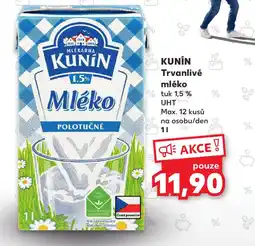 Kaufland KUNIN Trvanlivé mléko nabídka