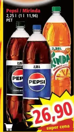 Norma Pepsi / Mirinda nabídka