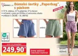 Norma Dámské šortky „Paperbag", s páskem nabídka