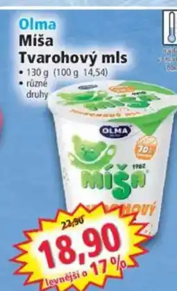 Norma Olma Miša Tvarohový mls nabídka