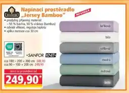 Norma Napínací prostěradlo Jersey Bamboo" nabídka