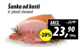 ZEMAN Šunka od kosti tř. jakosti: standard, 100g nabídka