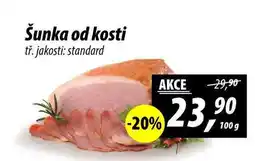 ZEMAN Šunka od kosti tř. jakosti: standard, 100 g nabídka