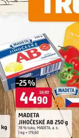 Trefa MADETA JIHOČESKÉ AB 250g 78% tuku nabídka