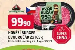 Trefa HOVĚZÍ BURGER DVOURUČÁK 2x 165 g nabídka