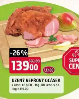 Trefa LE&CO UZENÝ VEPŘOVÝ OCÁSEK s kosti, 100g nabídka