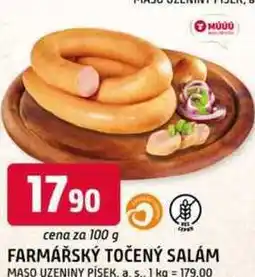 Trefa FARMÁŘSKÝ TOČENÝ SALÁM 100g nabídka