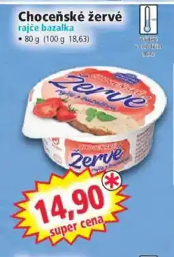 Norma Choceňské žervé nabídka