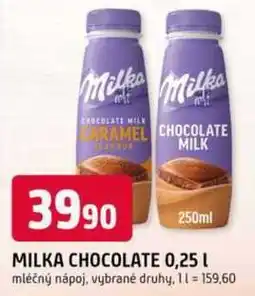 Trefa MILKA CHOCOLATE 0,25 L mléčný nápoj nabídka