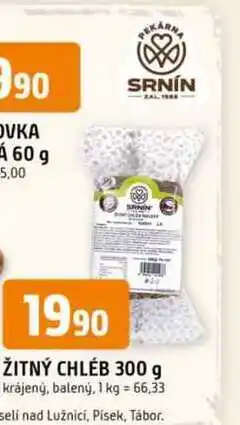 Trefa ŽITNÝ CHLÉB 300 g krájený, balený nabídka