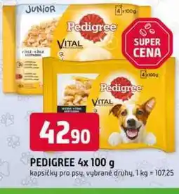 Trefa VITAL PEDIGREE 4x 100 g nabídka