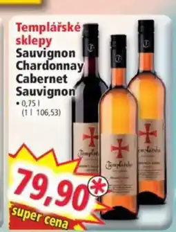 Norma Templářské sklepy nabídka