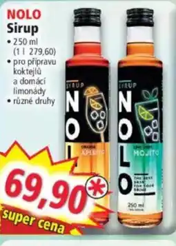 Norma NOLO Sirup nabídka