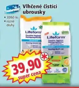 Norma Vlhčené čistící ubrousky nabídka