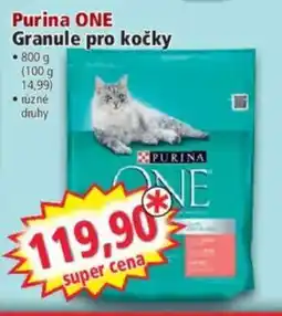Norma PURINA One Granule pro kočky nabídka