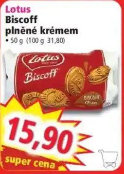Norma Lotus Biscoff plněné krémem nabídka