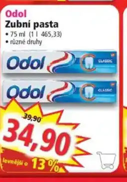 Norma ODOL Zubní pasta nabídka