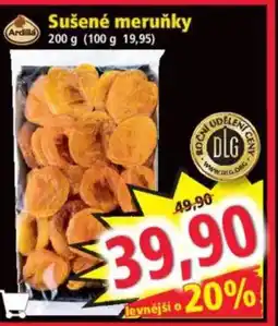 Norma Sušené meruňky nabídka