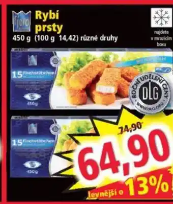 Norma Rybí prsty nabídka