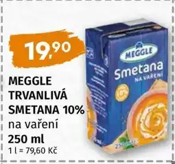 Terno MEGGLE TRVANLIVÁ SMETANA 10% na vaření nabídka
