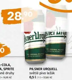 Terno Pilsner Urquell nabídka
