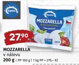 Terno MOZZARELLA v nálevu nabídka