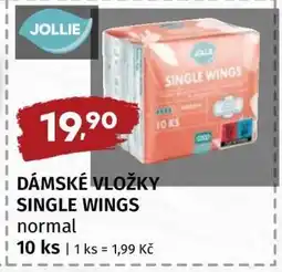 Terno DÁMSKÉ VLOŽKY SINGLE WINGS nabídka