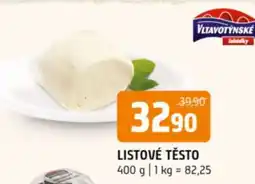 Terno Listové těsto nabídka